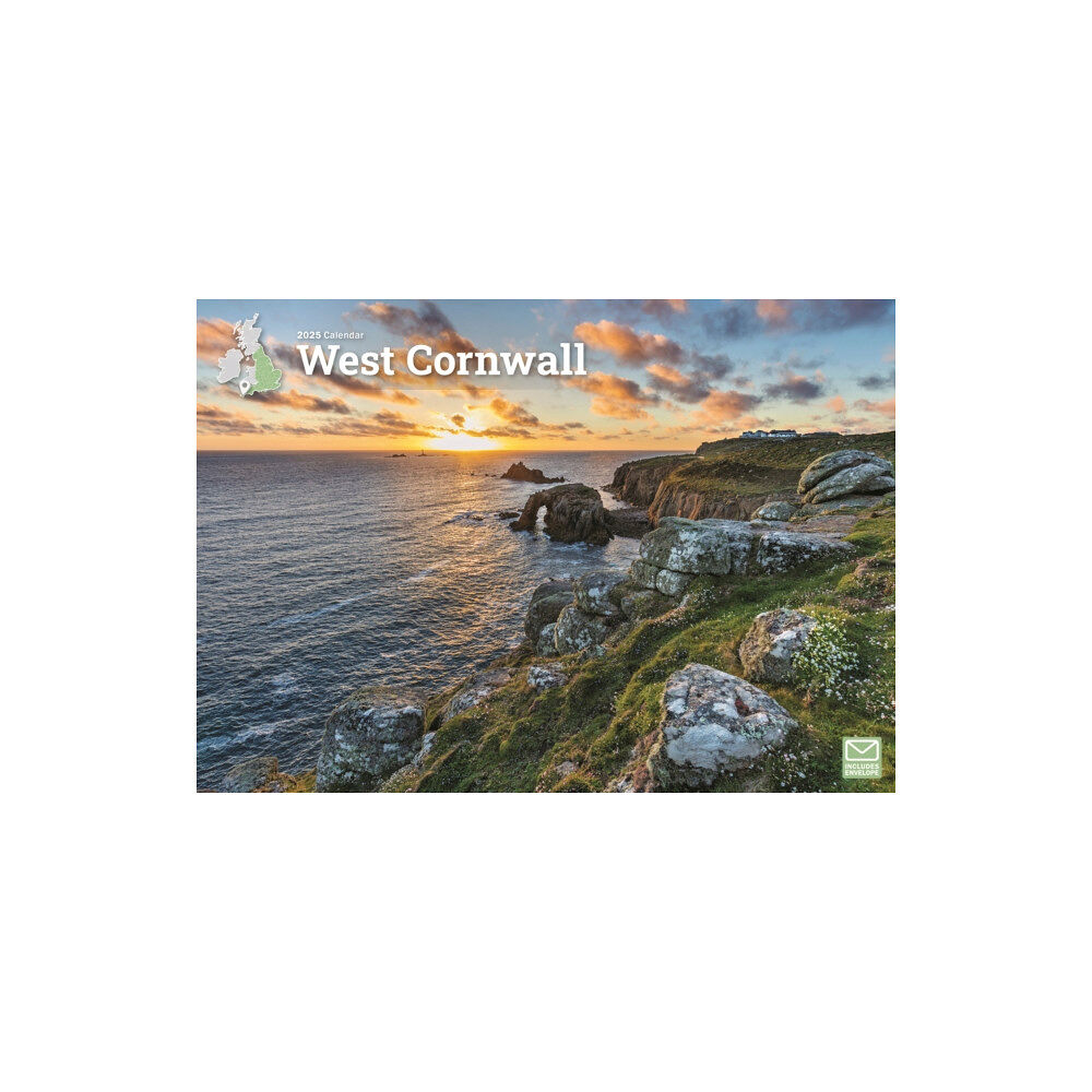 Carousel Calendars West Cornwall A4 Calendar 2025 (häftad, eng)