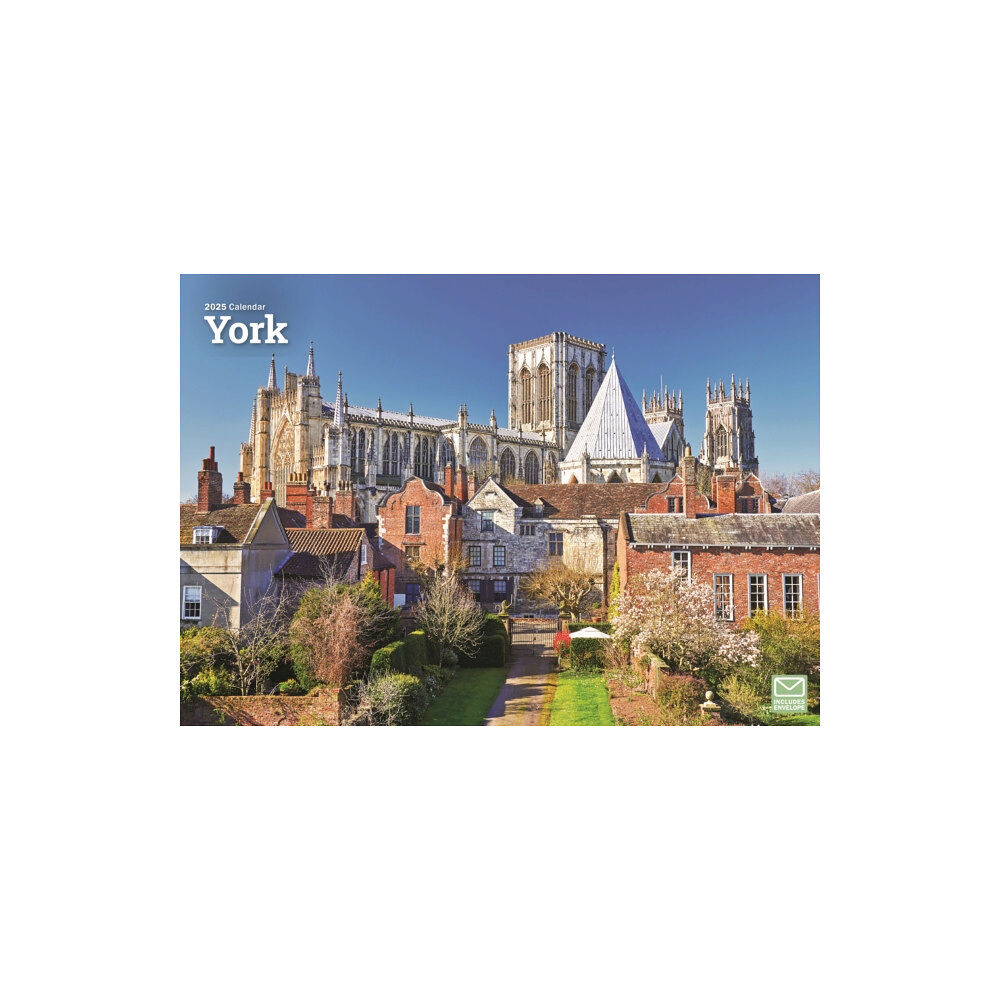 Carousel Calendars York A4 Calendar 2025 (häftad, eng)