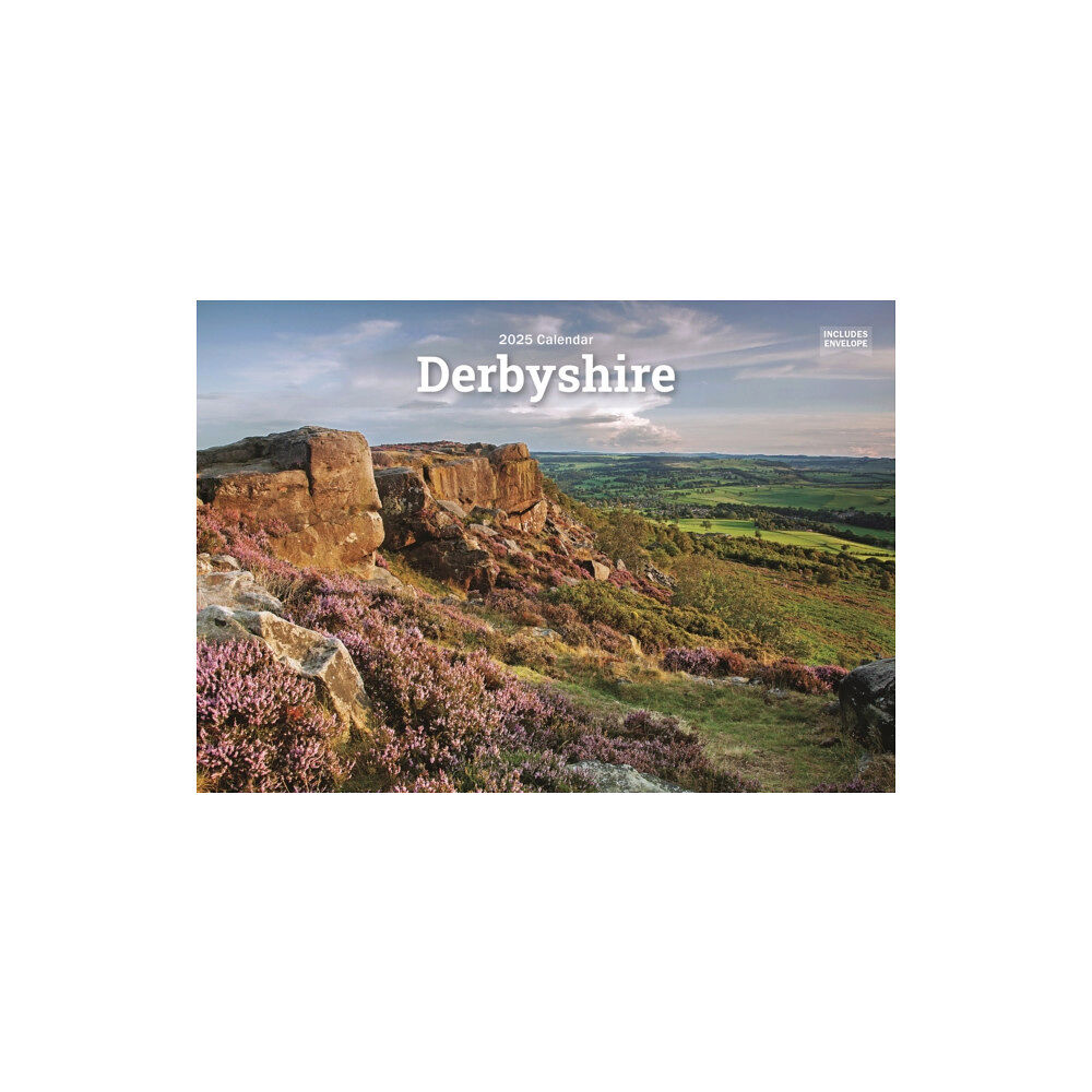 Carousel Calendars Derbyshire A5 Calendar 2025 (häftad, eng)