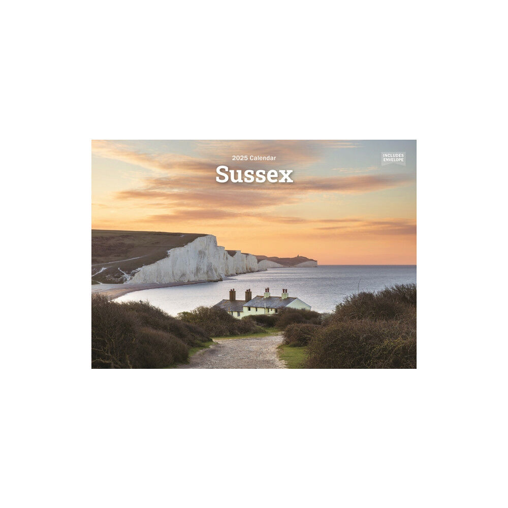 Carousel Calendars Sussex A5 Calendar 2025 (häftad, eng)