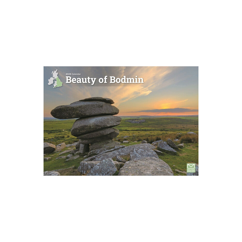 Carousel Calendars Beauty of Bodmin A4 Calendar 2025 (häftad, eng)