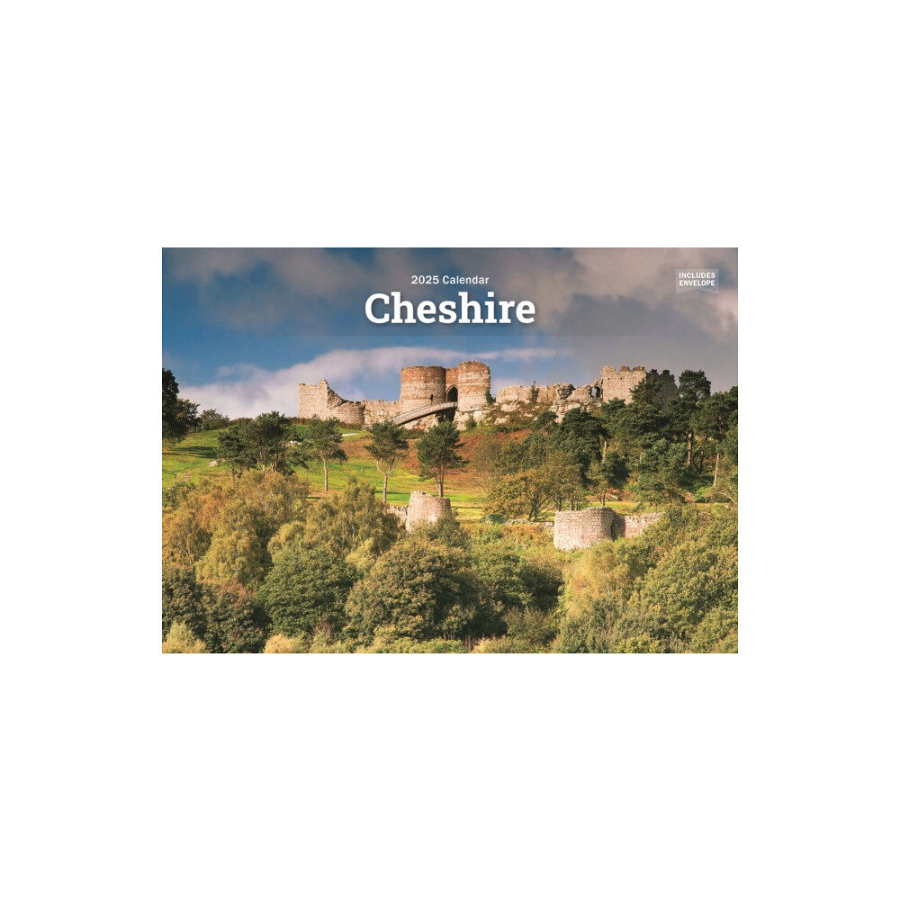 Carousel Calendars Cheshire A5 Calendar 2025 (häftad, eng)