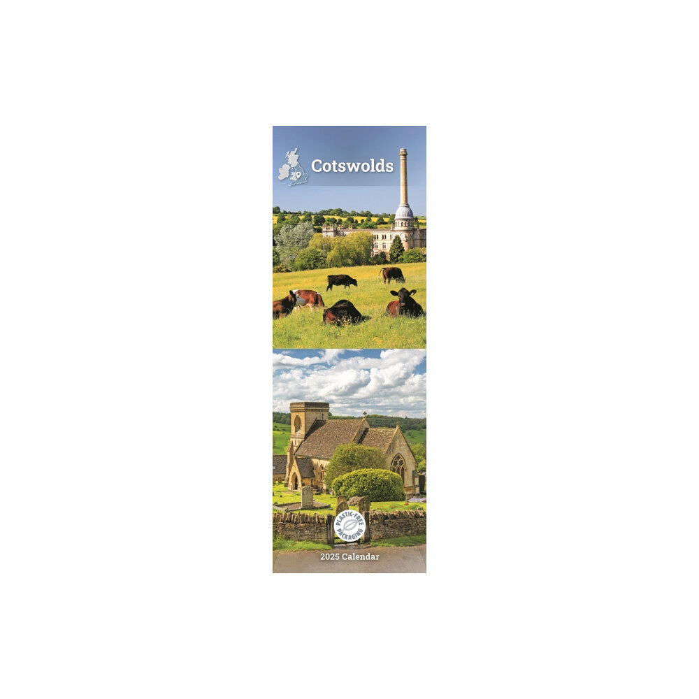 Carousel Calendars Cotswolds Slim Calendar 2025 (häftad, eng)