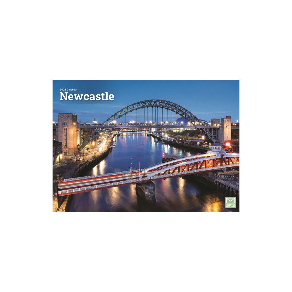 Carousel Calendars Newcastle A4 Calendar 2025 (häftad, eng)