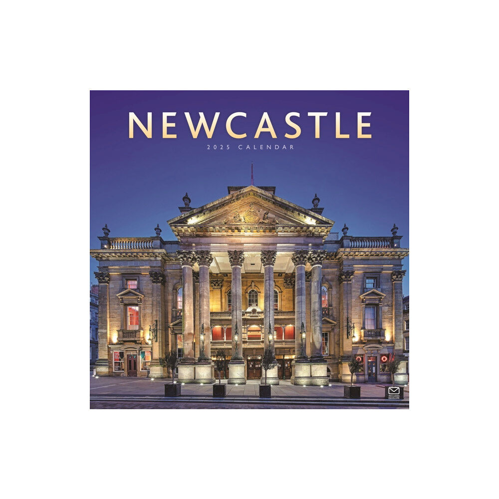 Carousel Calendars Newcastle Square Wall Calendar 2025 (häftad, eng)