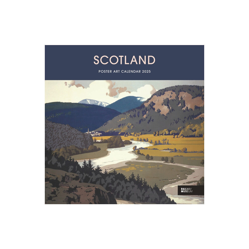 Carousel Calendars Scotland Poster Art National Railway Museum Wiro Wall Calendar 2025 (häftad, eng)