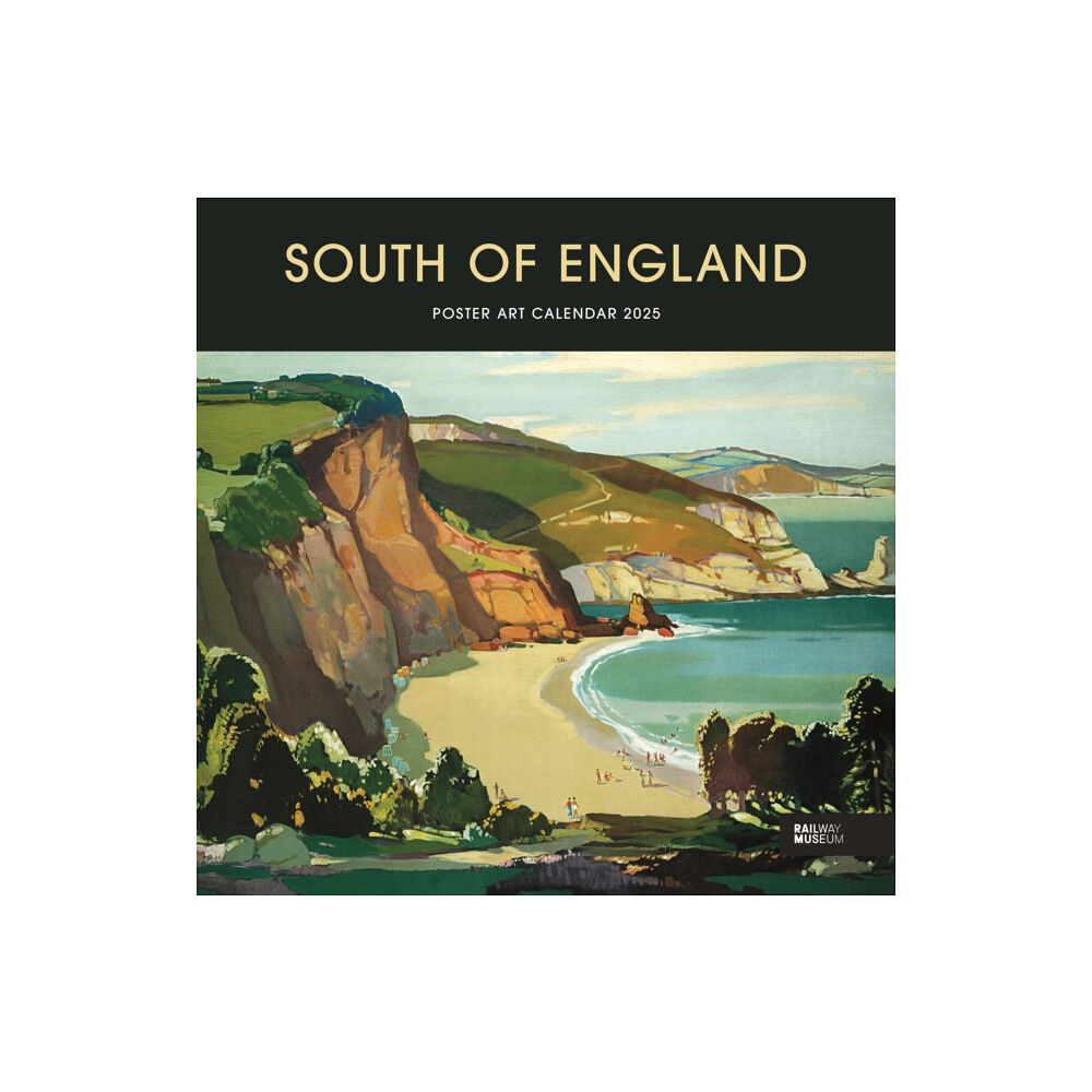 Carousel Calendars South of England Poster Art National Railway Museum Wiro Wall Calendar 2025 (häftad, eng)