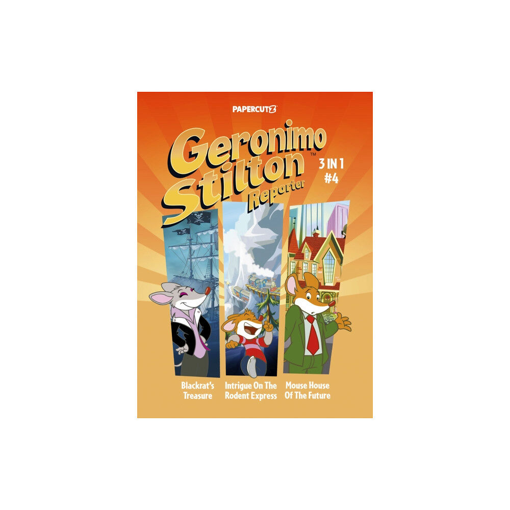 Papercutz Geronimo Stilton Reporter 3-in-1 Vol. 4 (häftad, eng)