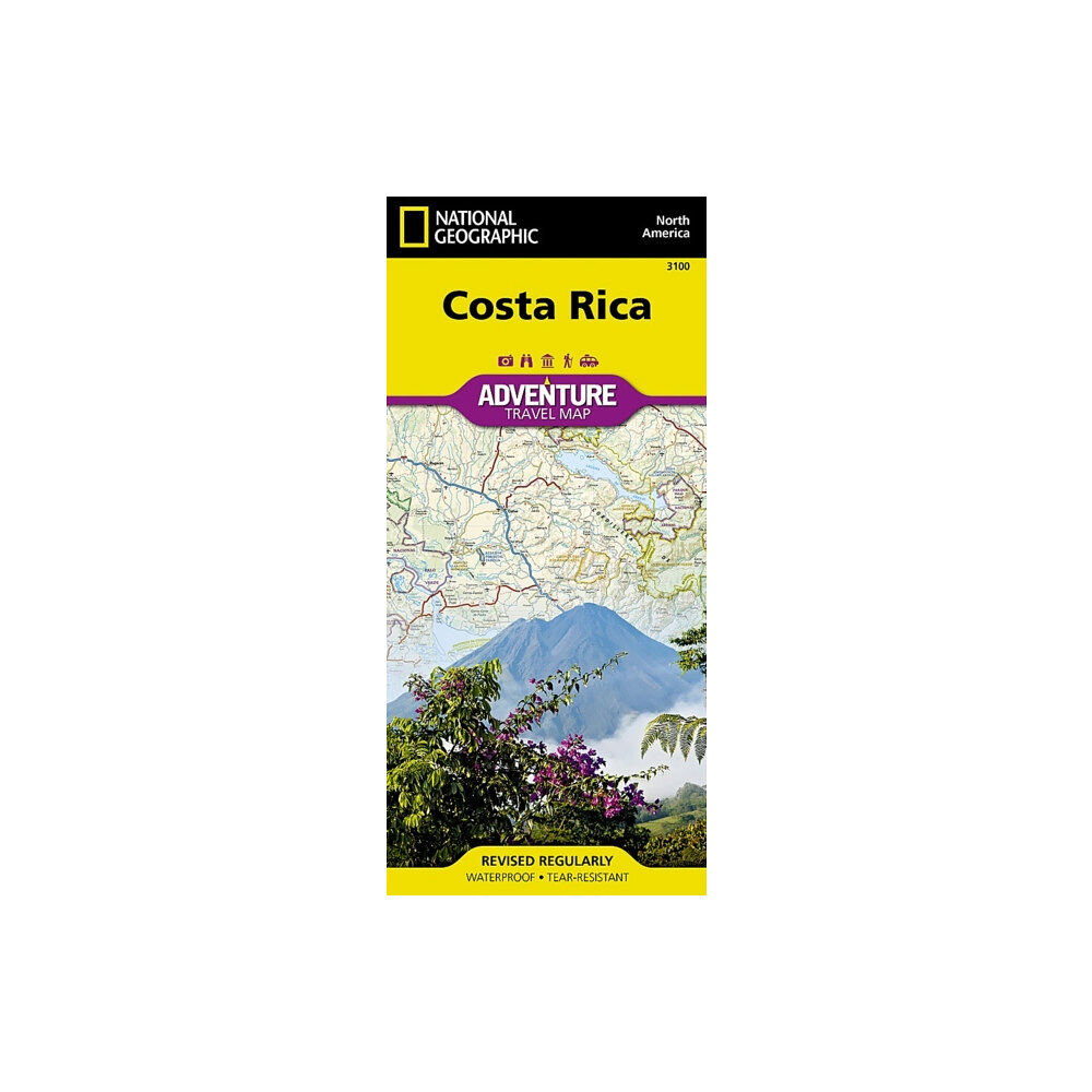 National Geographic Maps Costa Rica