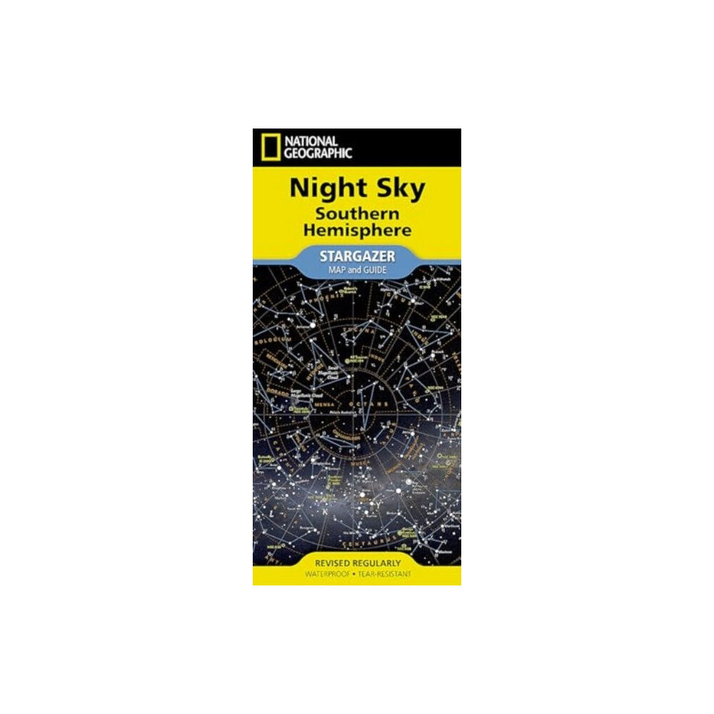 National Geographic Maps National Geographic Night Sky - Southern Hemisphere Map (Stargazer Folded)