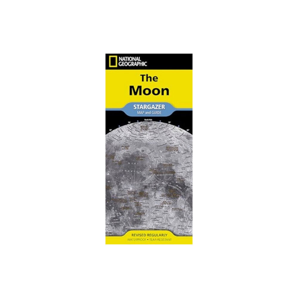 National Geographic Maps Moon Map and Guide