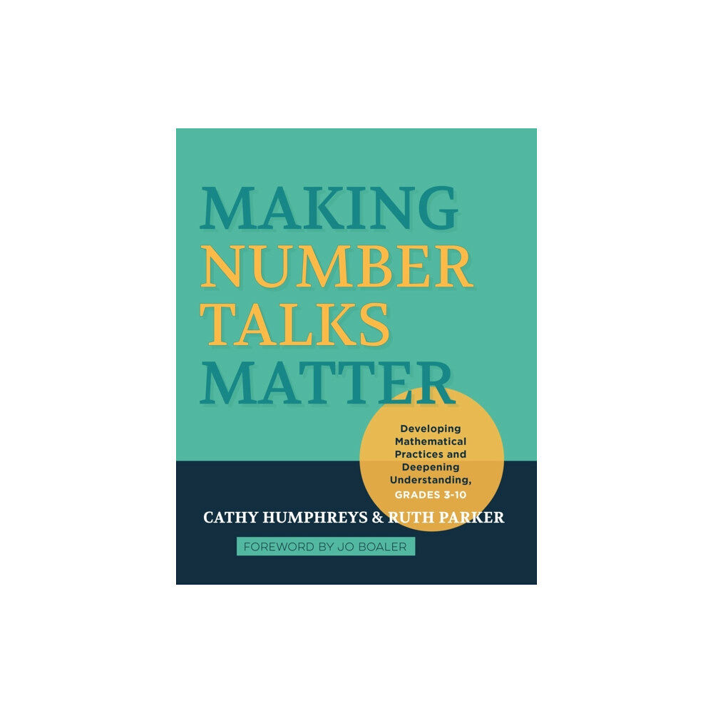 Taylor & francis inc Making Number Talks Matter (häftad, eng)