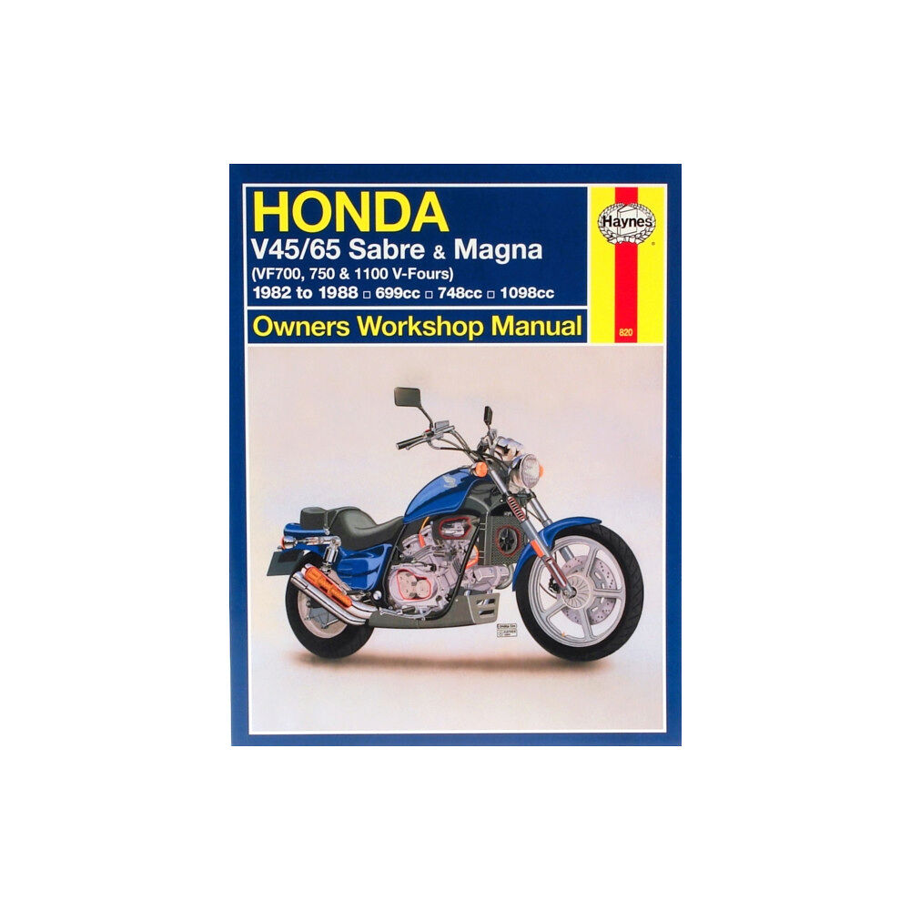 Haynes Publishing Honda V45/65 Sabre & Magna (82 - 88) Haynes Repair Manual (häftad, eng)