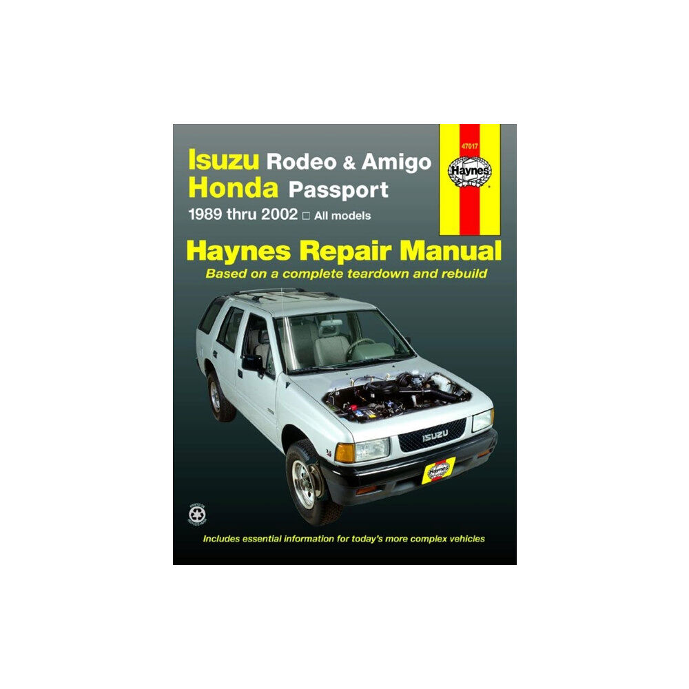 Haynes Publishing Isuzu Rodeo, Amigo & Honda Passport (89 - 02) (häftad, eng)