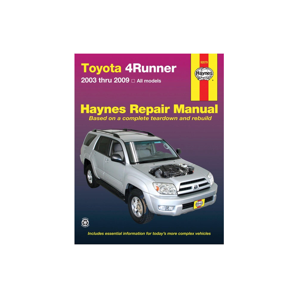 Haynes Publishing Toyota 4Runner 2003 To 2009 (häftad, eng)