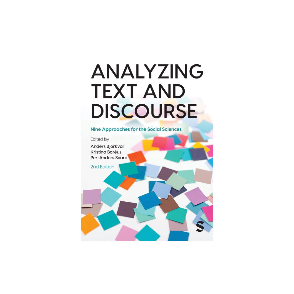 Sage Publications Ltd Analyzing Text and Discourse (häftad, eng)