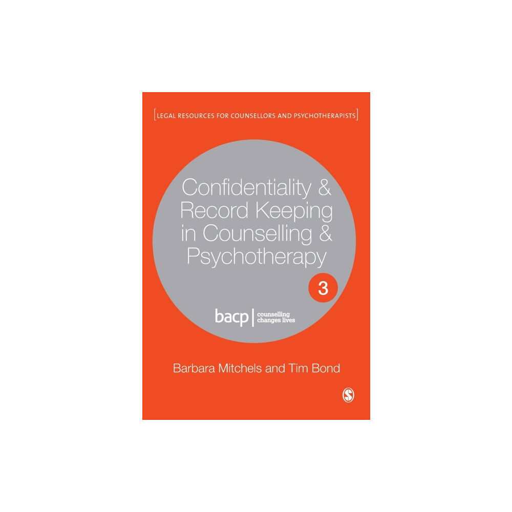 Sage Publications Ltd Confidentiality & Record Keeping in Counselling & Psychotherapy (häftad, eng)