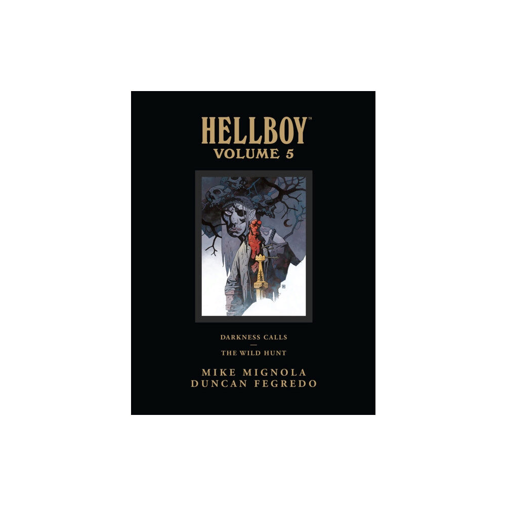 Dark Horse Comics,U.S. Hellboy Library Edition Volume 5: Darkness Calls And The Wild Hunt (inbunden, eng)