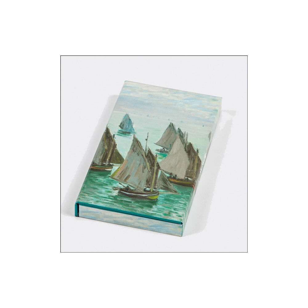 teNeues Calendars & Stationery GmbH & Co. KG Fishing Boats, Claude Monet 8-Pen Set