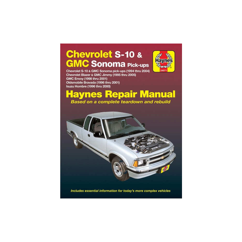 Haynes Manuals Inc Chevrolet S-10 & Blazer ('94-'05) (häftad, eng)