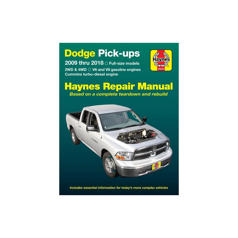 Haynes Manuals Inc Dodge Pick Ups (09 - 16) (häftad, eng)