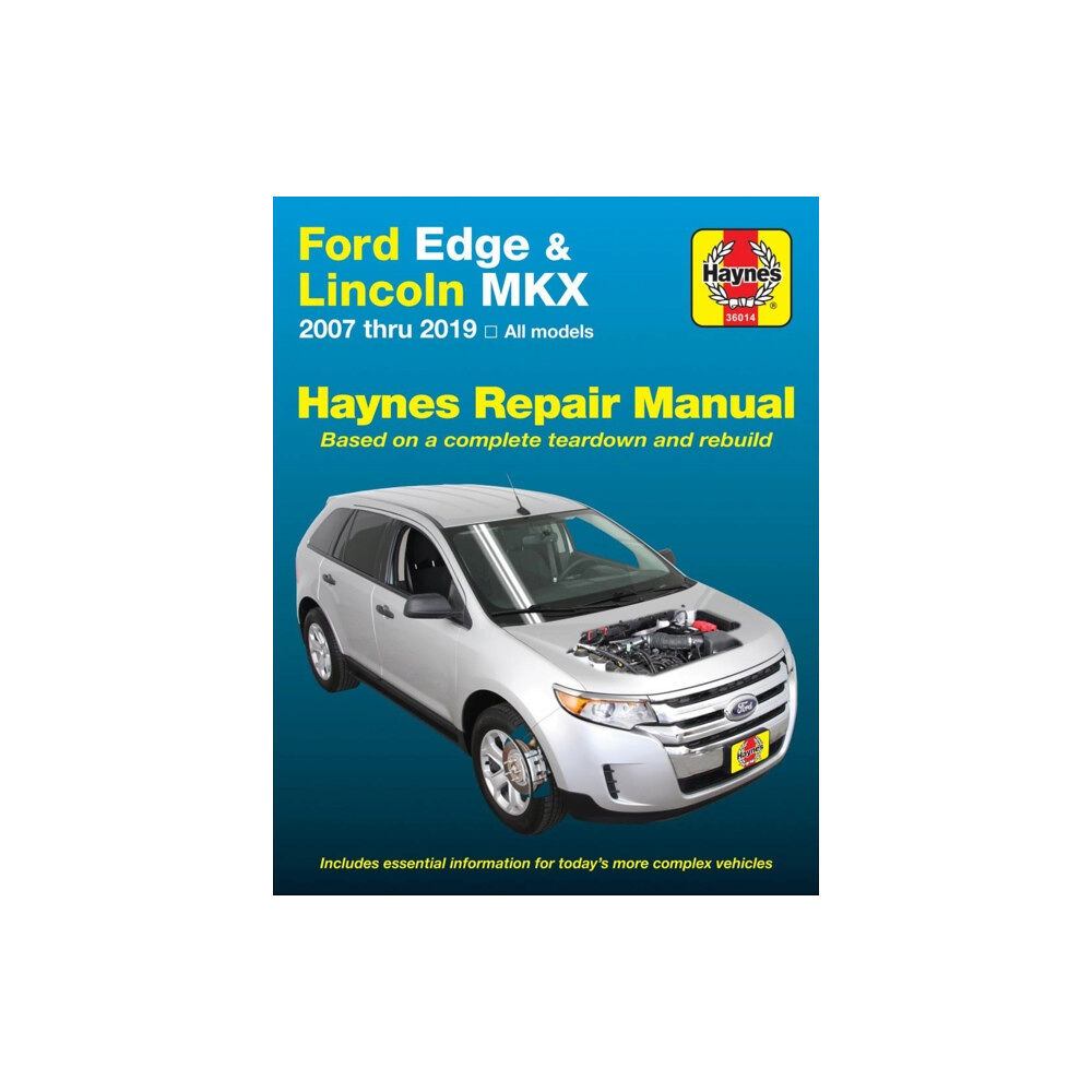 Haynes Manuals Inc Ford Edge and Lincoln MKX (2007-2019) (USA) (häftad, eng)