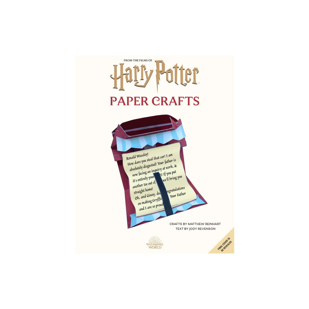 Insight Editions Harry Potter: Magical Paper Crafts (häftad, eng)