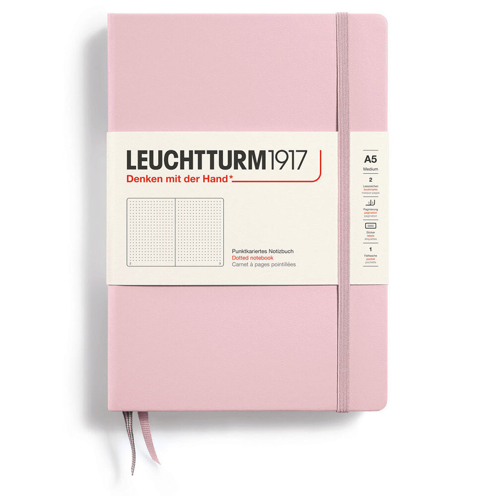 Leuchtturm1917 LT NOTEBOOK A5 Hard Dotted Muted Powder