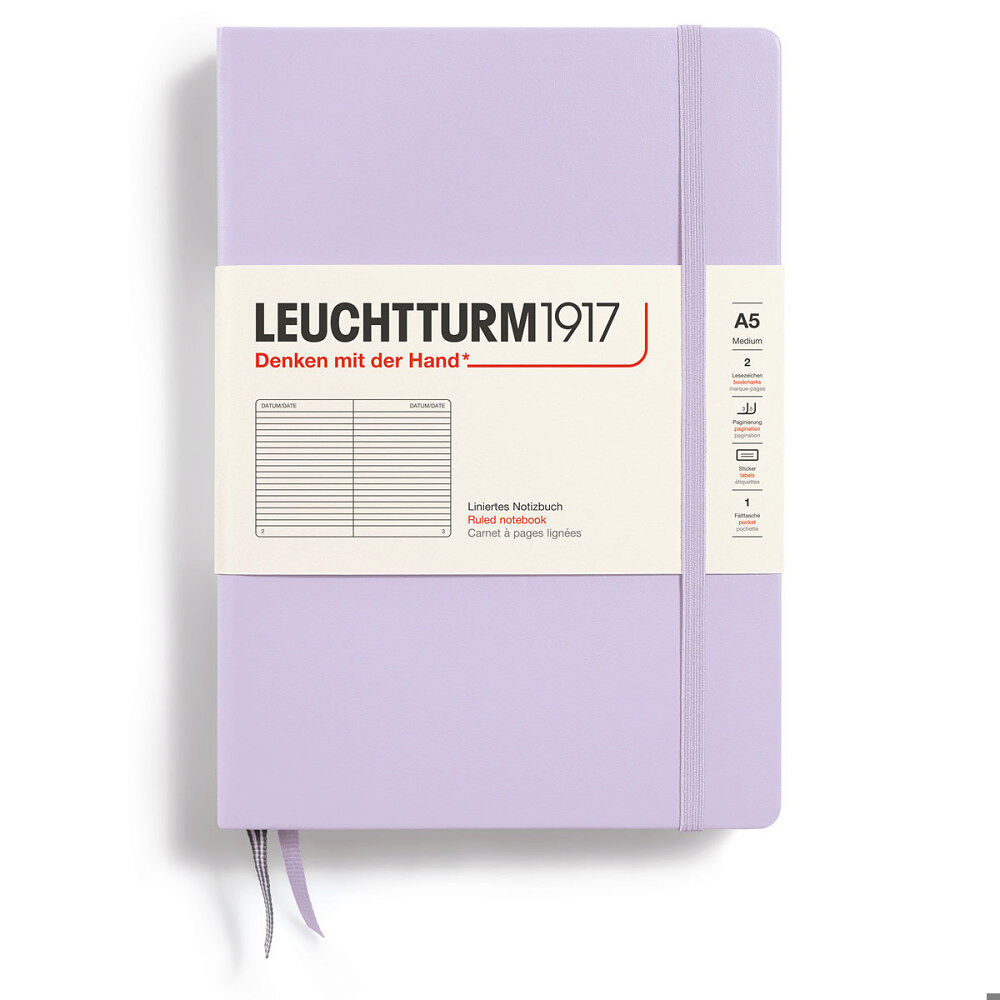 Leuchtturm1917 LT NOTEBOOK A5 Hard Ruled Lilac