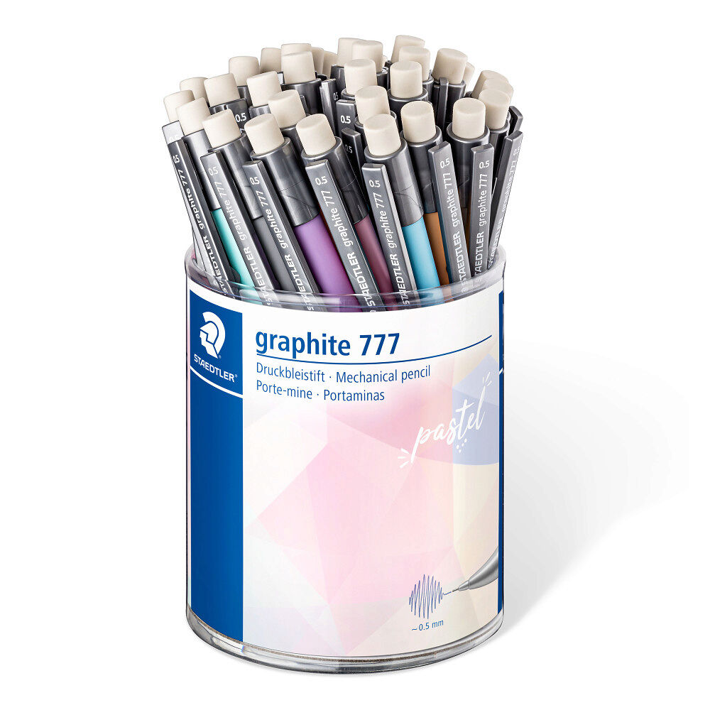 Staedtler A/S 36p stiftblyertspennor 0,5. Sorterade pastellfärger