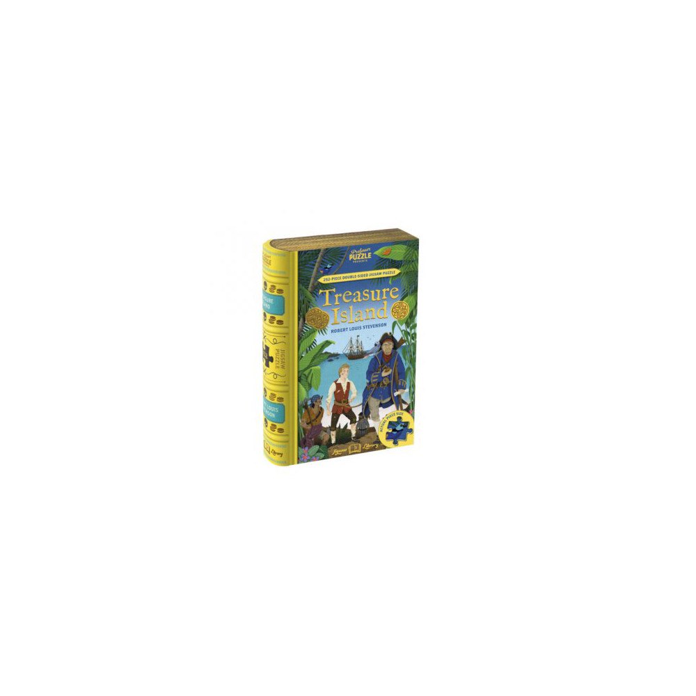 Professor Puzzle Bokpussel Treasure Island 252bitar