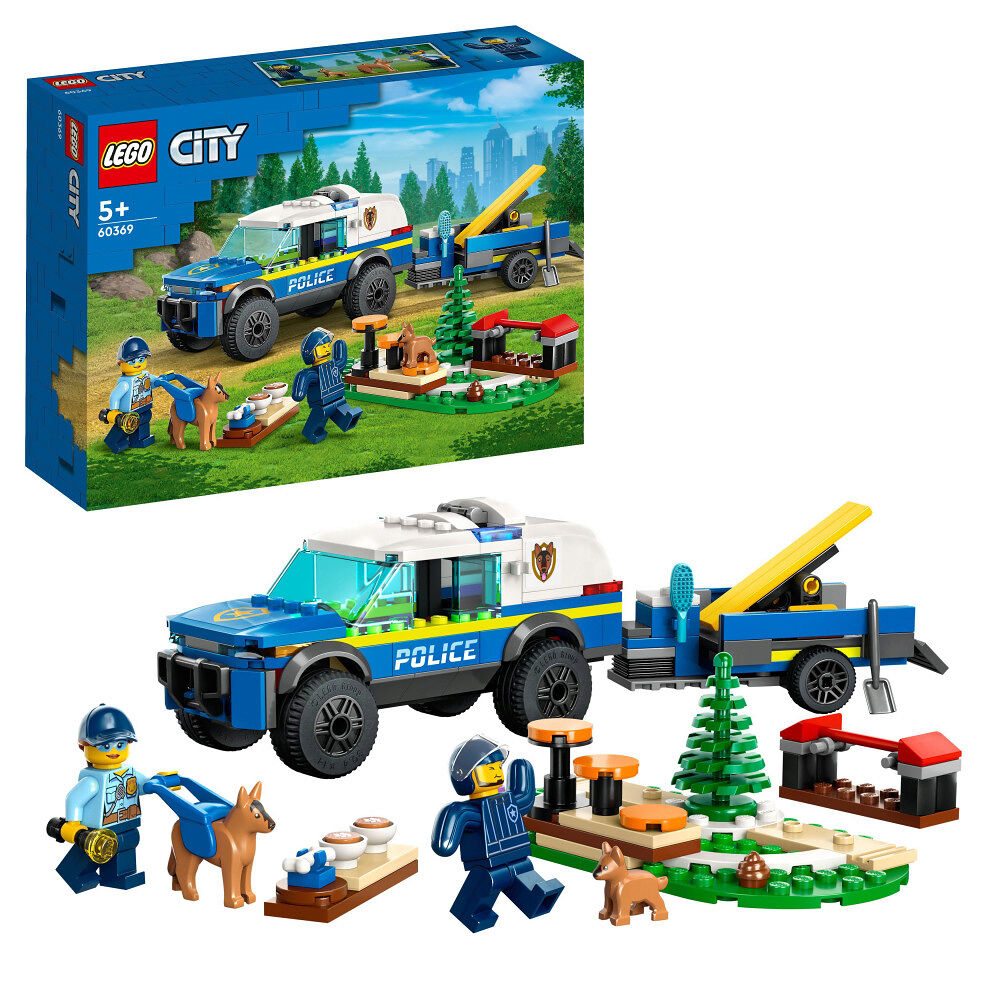 LEGO Sverige LEGO® Polisens mobila hundträning (60369)