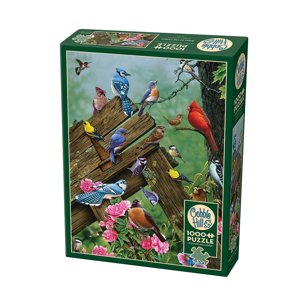 Cobble Hill Puzzle Birds of the Forest 1000p
