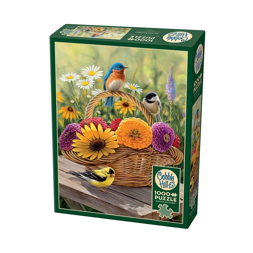 Cobble Hill Puzzle Summer Bouquet 1000p
