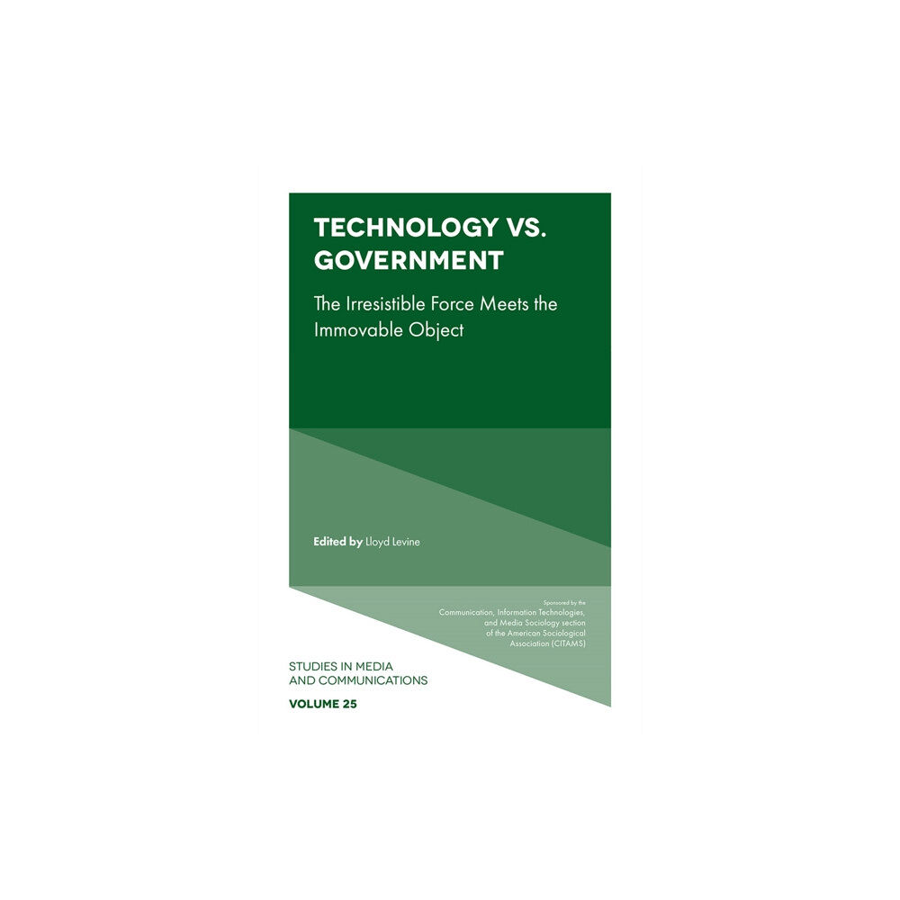 Emerald Publishing Limited Technology vs. Government (inbunden, eng)