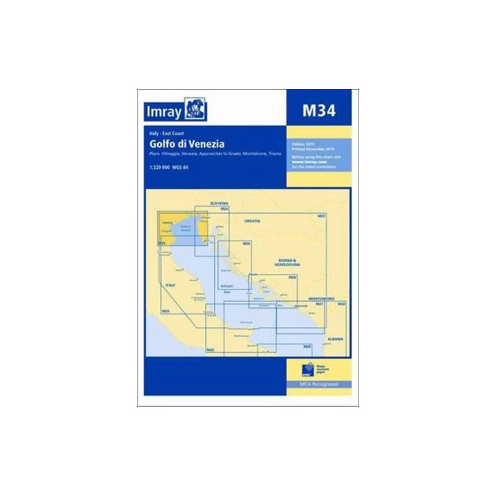 Imray, Laurie, Norie & Wilson Ltd Imray Chart M34 (häftad, eng)