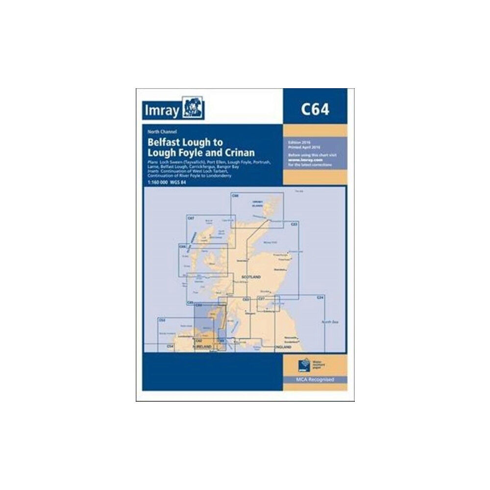 Imray, Laurie, Norie & Wilson Ltd Imray Chart C64 (häftad, eng)