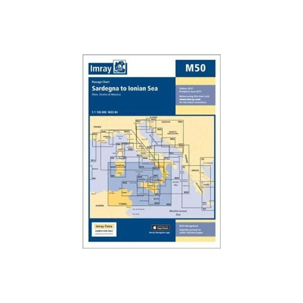 Imray, Laurie, Norie & Wilson Ltd Imray Chart M50