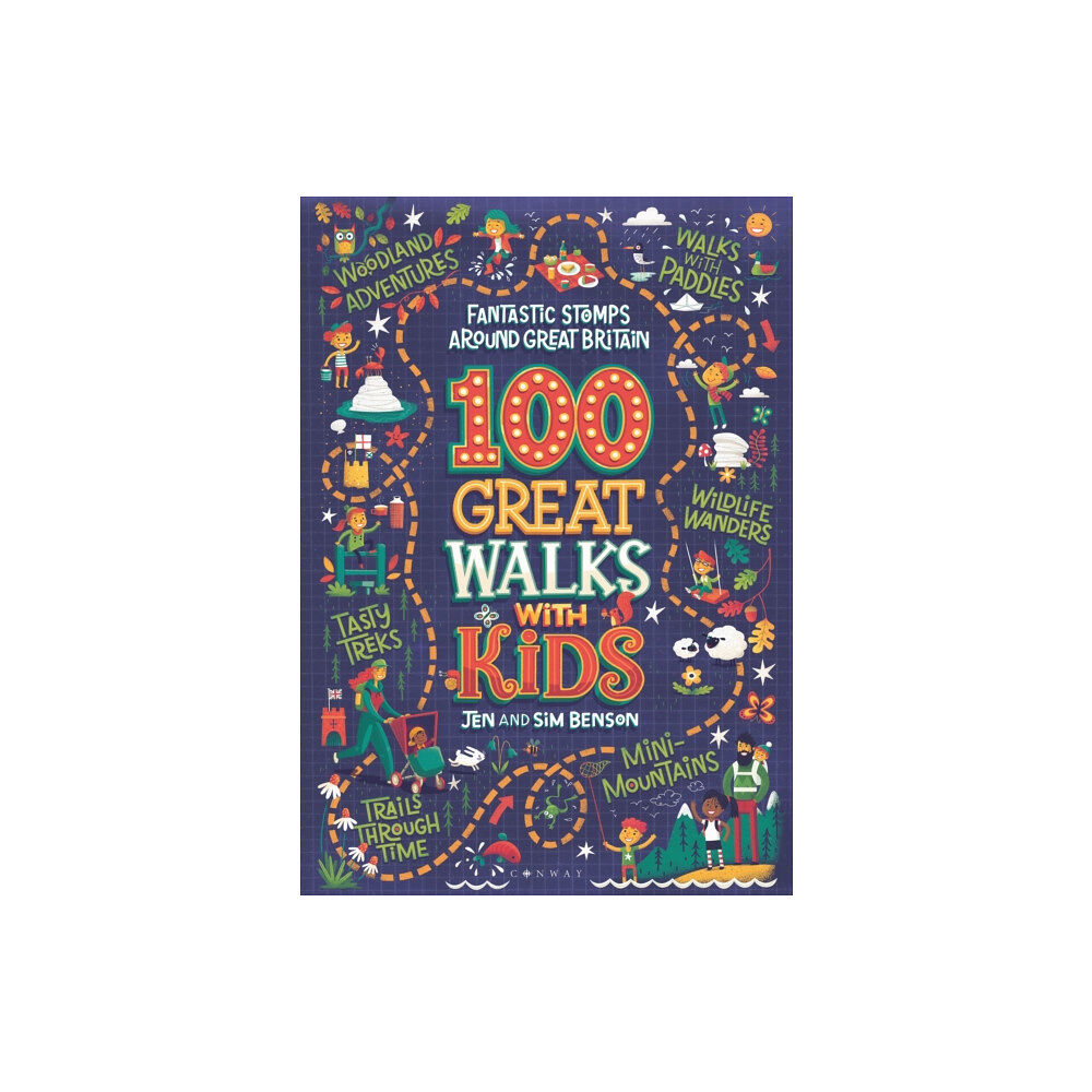 Bloomsbury Publishing PLC 100 Great Walks with Kids (häftad, eng)