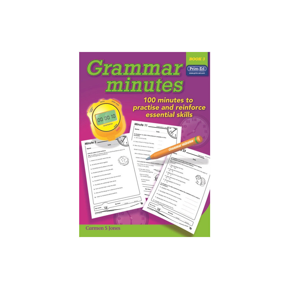 Prim-Ed Publishing Grammar Minutes Book 3 (häftad, eng)