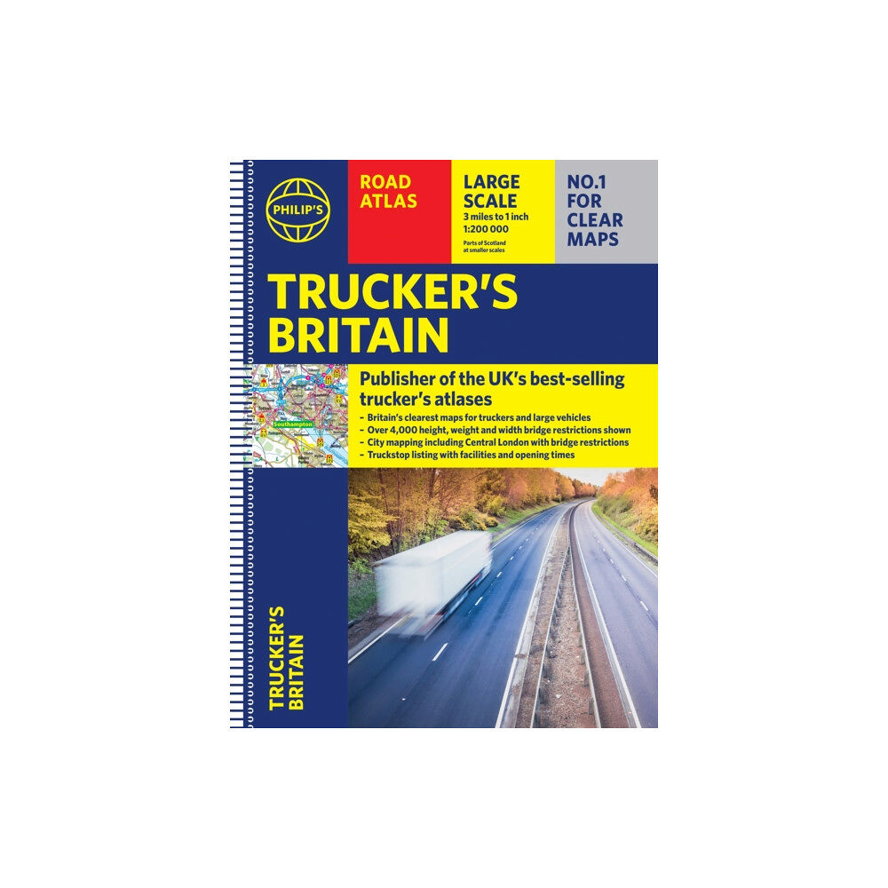 Octopus publishing group Philip's Trucker's Road Atlas of Britain (bok, spiral, eng)