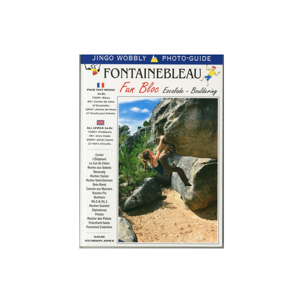 Jingo Wobbly Euro Guides Fontainebleau Fun Bloc (häftad, eng)