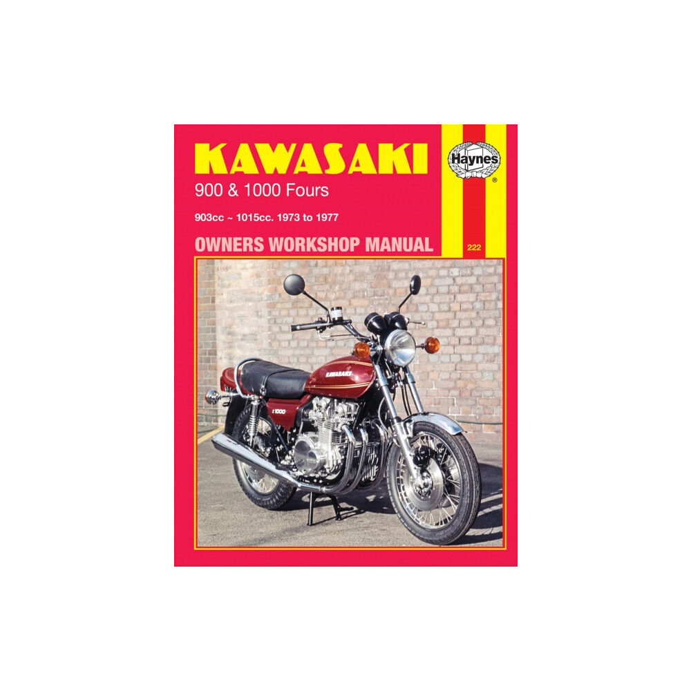 Haynes Manuals Inc Kawasaki 900 & 1000 Fours (73 - 77) (häftad, eng)