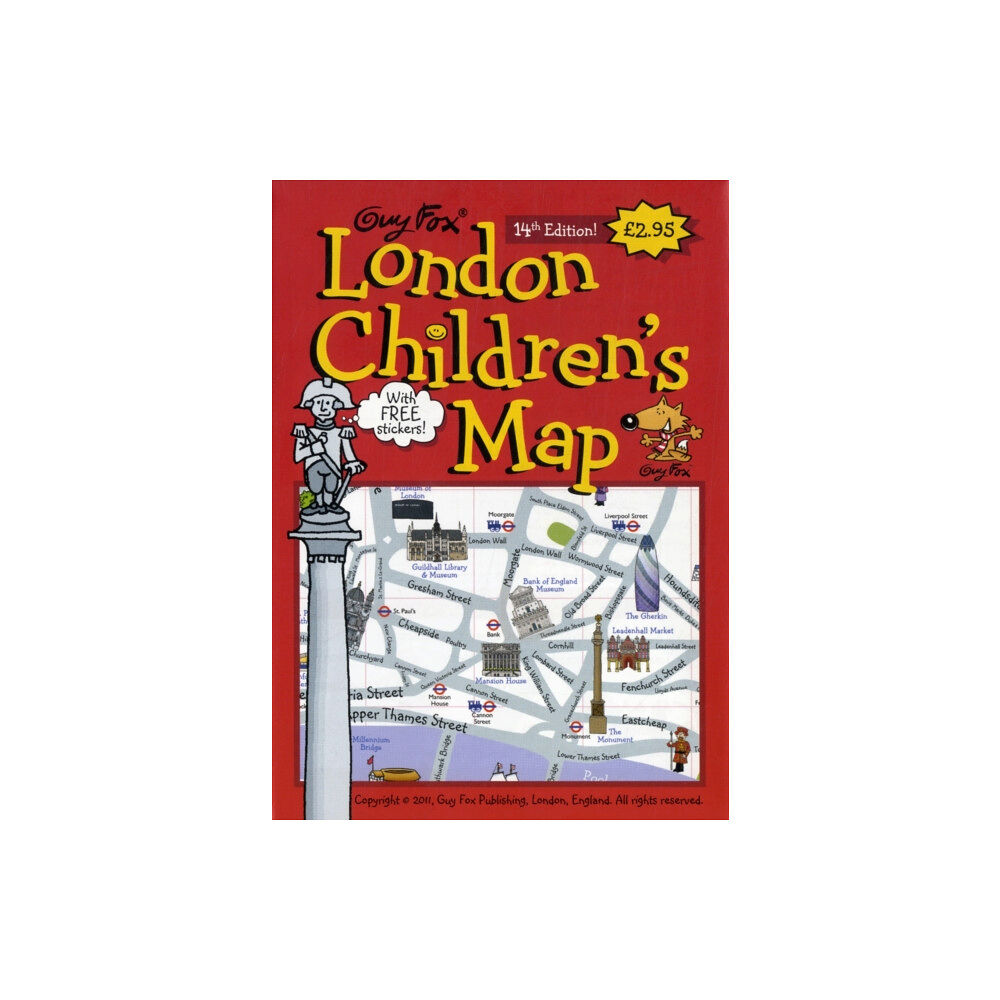 Guy Fox Publishing London Children's Map