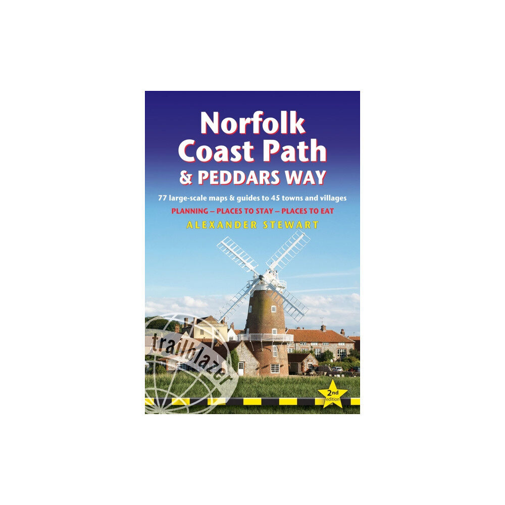 Trailblazer Publications Norfolk Coast Path and Peddars Way Trailblazer Walking Guide 2e (häftad, eng)