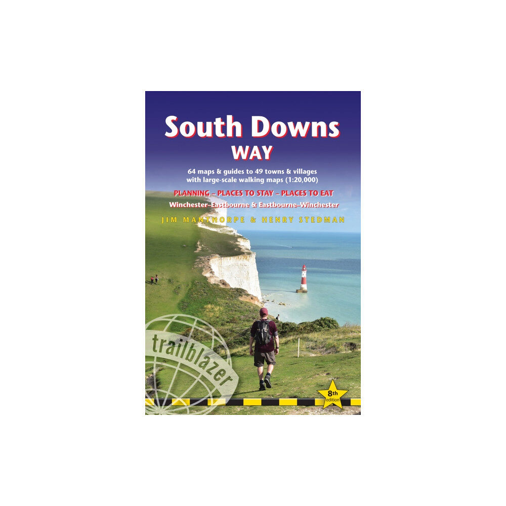 Trailblazer Publications South Downs Way Trailblazer Walking Guide 8e (häftad, eng)