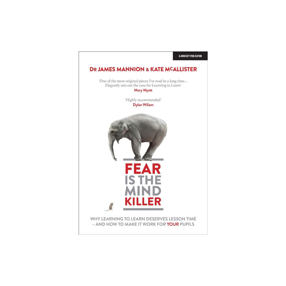 Hodder Education Fear Is The Mind Killer: Why Learning to Learn deserves lesson time - and how to make it work for your pupils (häftad, e...