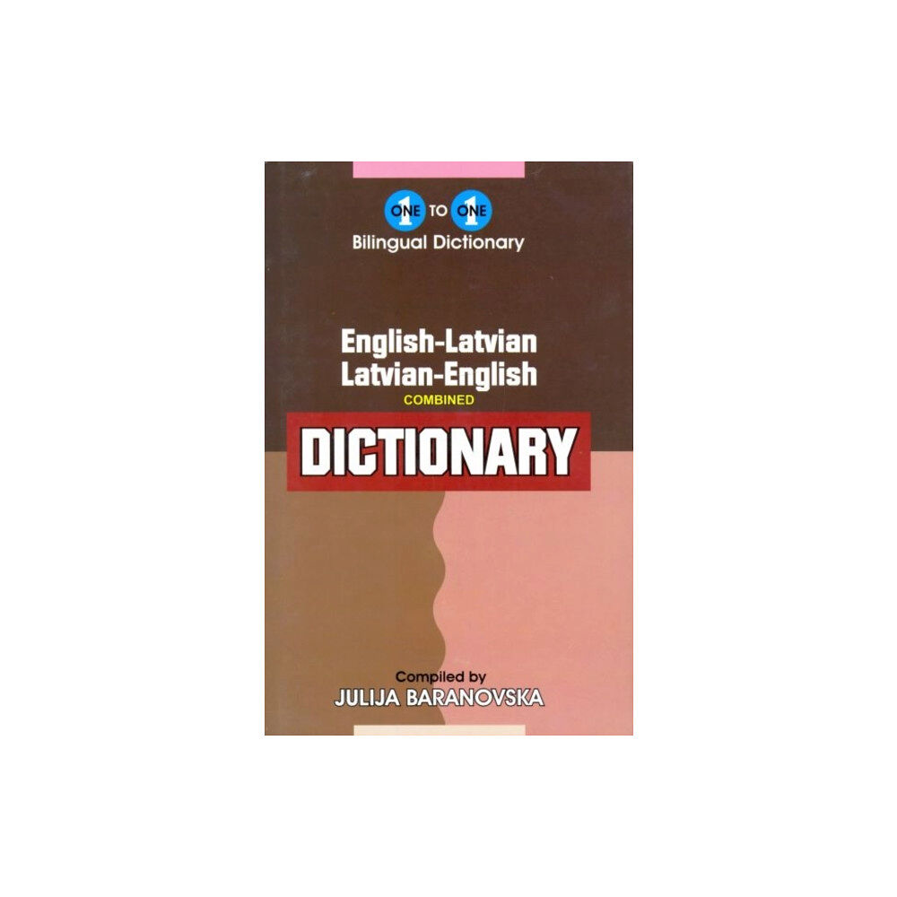 IBS Books English-Latvian & Latvian-English One-to-One Dictionary (häftad, eng)
