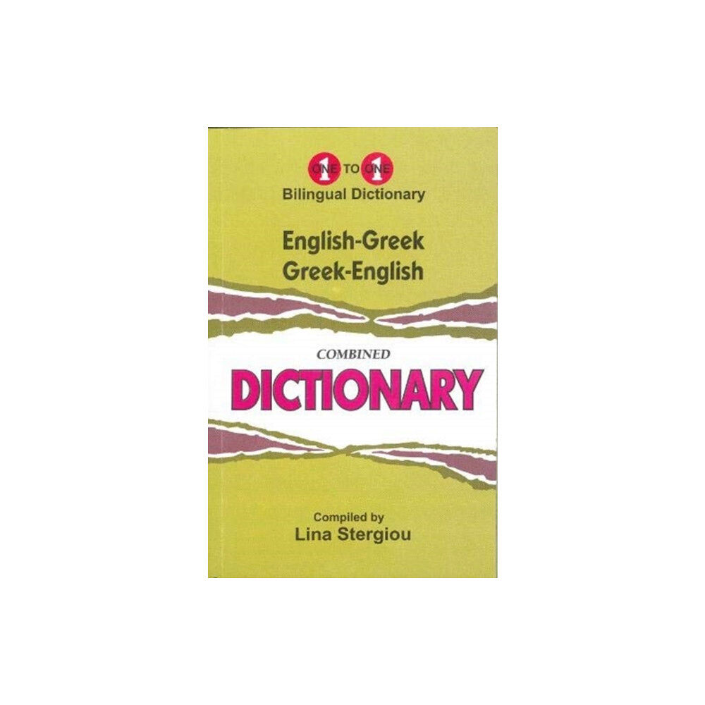 IBS Books English-Greek & Greek-English One-to-One Dictionary (exam-suitable) (häftad, eng)