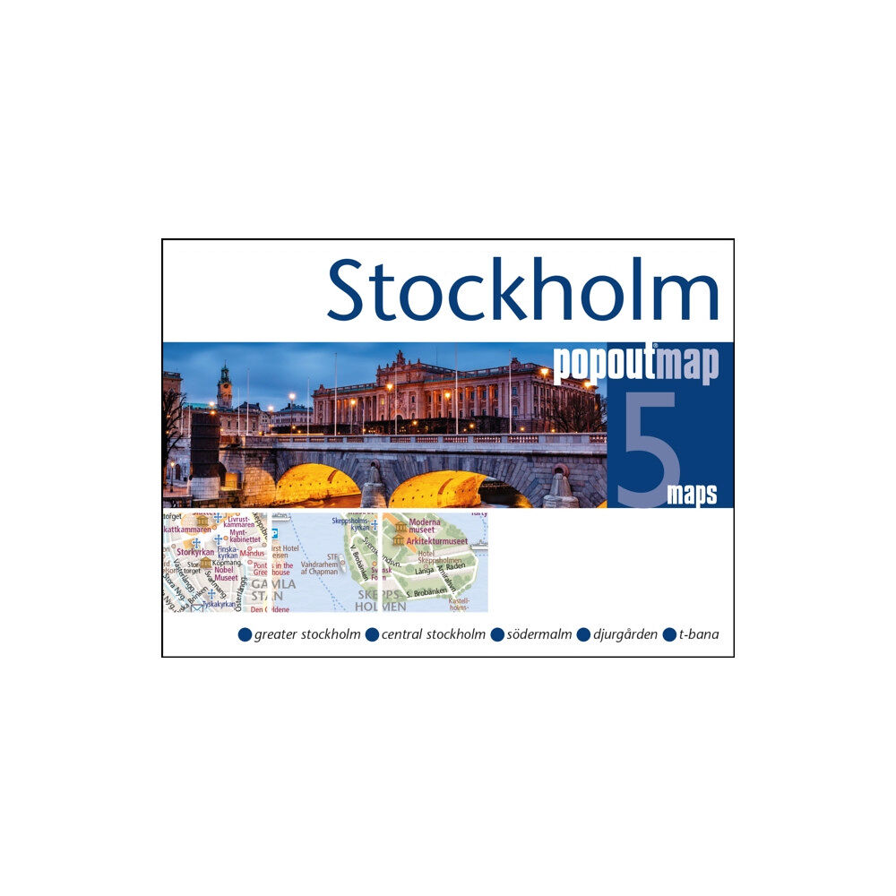 Heartwood Publishing Stockholm PopOut Map